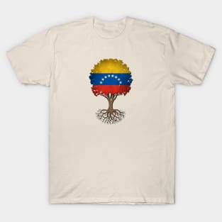 Tree of Life with Venezuelan Flag T-Shirt